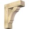 Ekena Millwork Olympic Block Rough Sawn Bracket w/ Offset Brace, Douglas Fir, 8"W x 26"D x 30"H BKT0806X26X30OLY05RDF - alternate 1